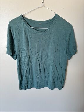 Everyday Short Sleeve Tee in Teal Green